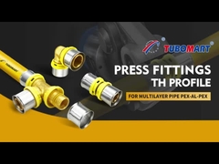 Hpn58-3 CW617N CW602N 펙스 프레스 픽팅 Union Elbow Tee 펙스 파이프 픽팅