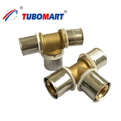 Hpn58-3 CW617N CW602N 펙스 프레스 픽팅 Union Elbow Tee 펙스 파이프 픽팅