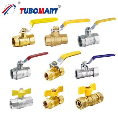 OEM Brass 가스 공급 밸브 Hpb58-3A 가스 Brass 밸브 사용자 정의
