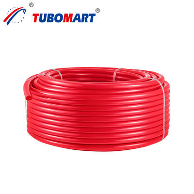 DN 16mm - 32mm Pex 물 파이프 크로스 링크 된 폴리에틸렌 레드 Pex 파이프