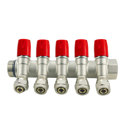 바닥 난방기 / 물 청동 펙스 배관 복합 2-6도로 및 사용자 정의 크기로