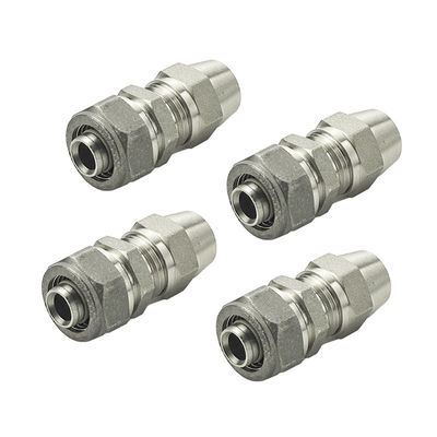 빠른 연결 가스 나사 금속 펌프 펌프 남성 직선 연합 다층 파이프 한쪽 끝과 남성 스레드 어댑터 나사