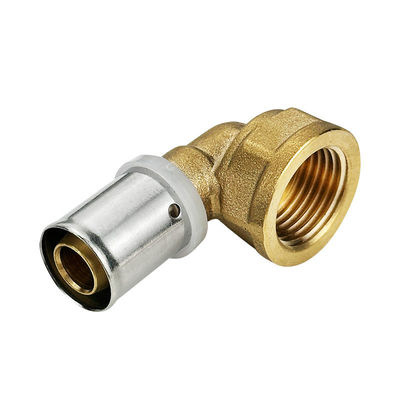 튜보마트 도매 다층 압력장치 16-32mm 노란색 PEX 압력장치 가스 PEX 압력장치 PE 가스 시스템