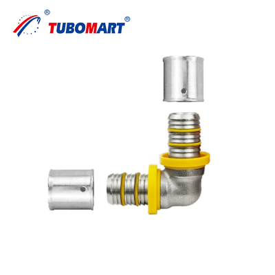 OEM 맞춤형 지원 OEM ODM 가스 및 수도 시스템용 Pex Al Pex 프레스 피팅 24년 제조 경험