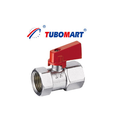 공기 가스 물 오일 제어 정상 온도 수동 일반 미니 볼 밸브 황동 가스 볼 밸브 중국 BSP/NPT