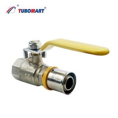 핫 판매 OEM 압력 가스 튜브 볼 밸브 긴 손잡이, 크기 S16X10, PAP 다층 가스 파이프 라인을 위해 적합합니다.
