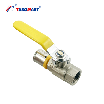 OEM 압력 가스 튜브 구슬 밸브 긴 손잡이, 크기 S16X10, PAP 다층 가스 파이프 라인을 위해 적합